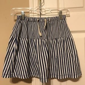 Boden Girls stripe skort